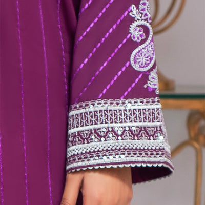 Brinjal Embroidered