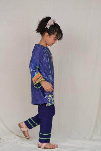 Blue Kurti