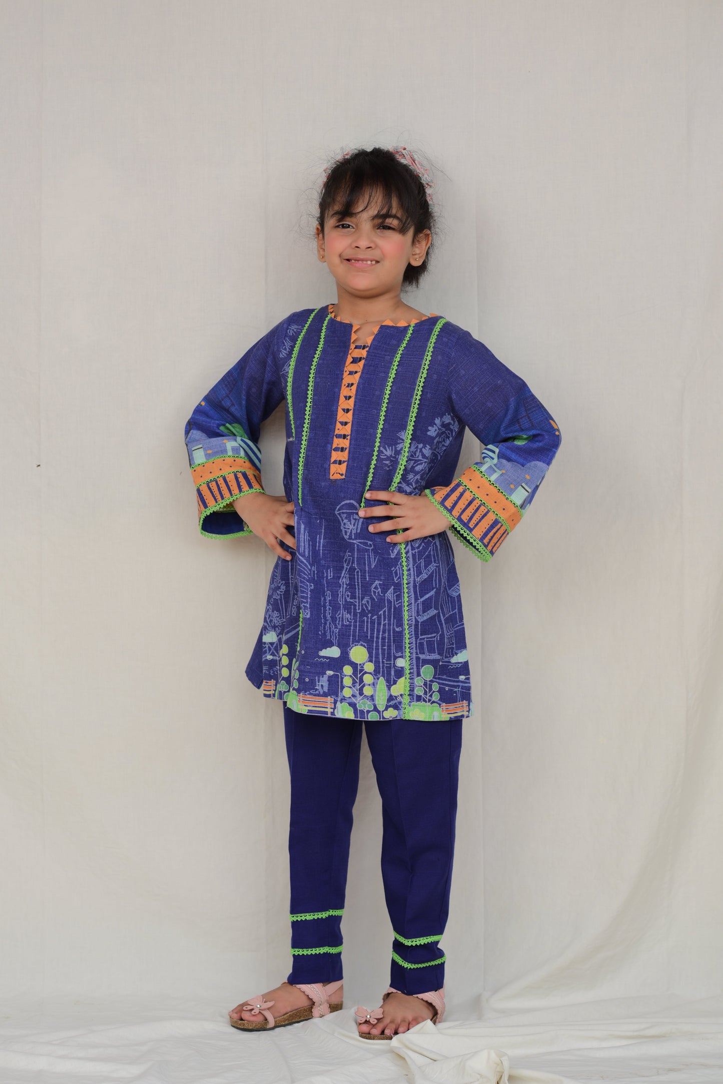 Blue Kurti