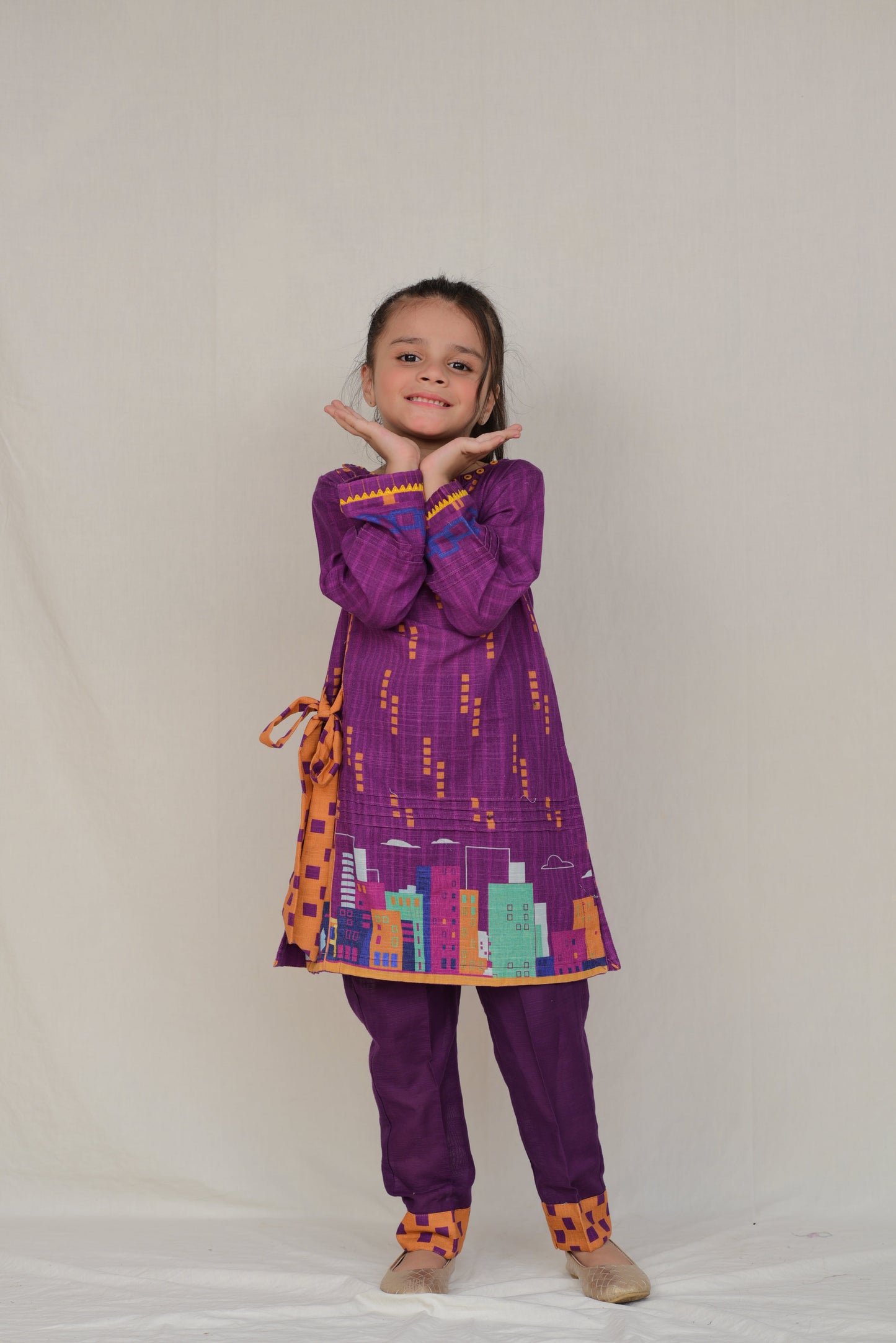 Purple Kurti 