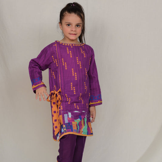 Purple Kurti 